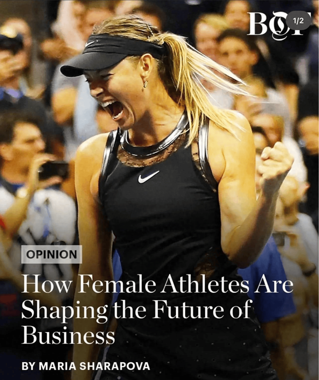 莎拉波娃迎来二十赛季出色发挥，阿森纳观众热烈欢呼！热度持续攀升的简单介绍